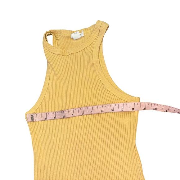 Billabong Tomboy Tank Midi Dress Yellow Women’s Sz L Coastal Casual Preppy Surf - Picture 10 of 10